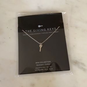 The Giving Keys Mini Key Necklace